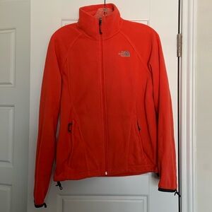 The North Face Vintage Fleece Zip Jacket with Adjustable Waist Toggles Size Med